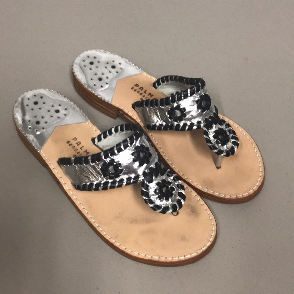 PALM BEACH Sandals Luxe-crafted Sz 7